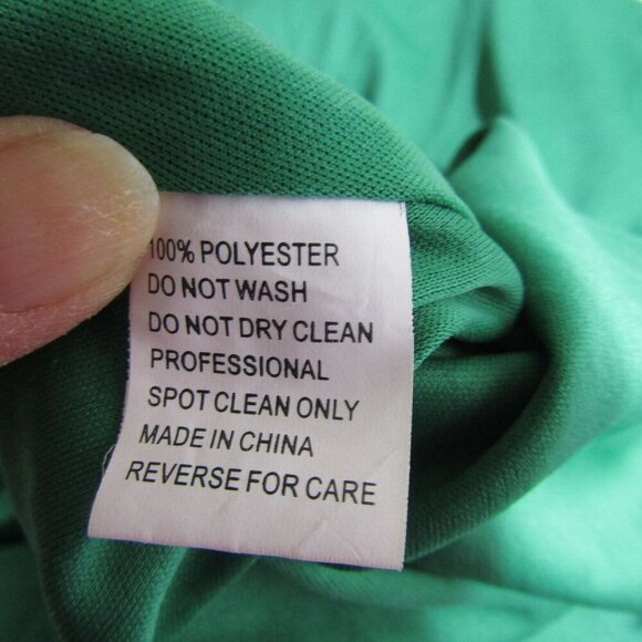 MADISON JAMES 6 Kelly Green BEADED Illusion PROM Evening Formal Maxi Dress - Picture 11 of 13